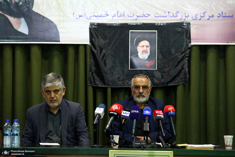 نشست خبری محمدعلی انصاری دبیر ستاد مرکزی بزرگداشت امام خمینی (س)