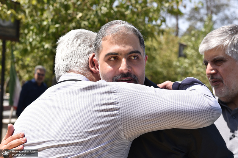 مراسم تشییع و خاکسپاری حاج محسن امین‌زاده