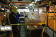 رانندگان اتوبوس و تاکسی در شیراز غربالگری سلامت می‌شوند