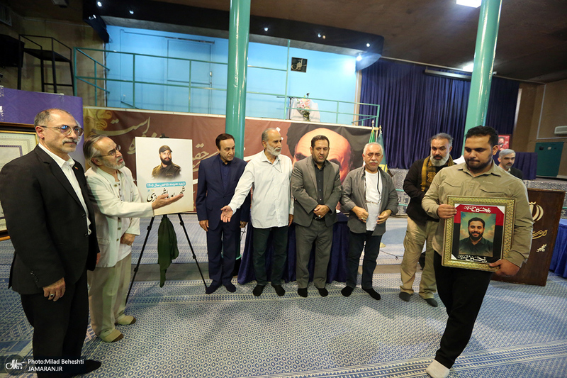 مراسم بزرگداشت هفته هنری بسیج در حسینیه جماران
