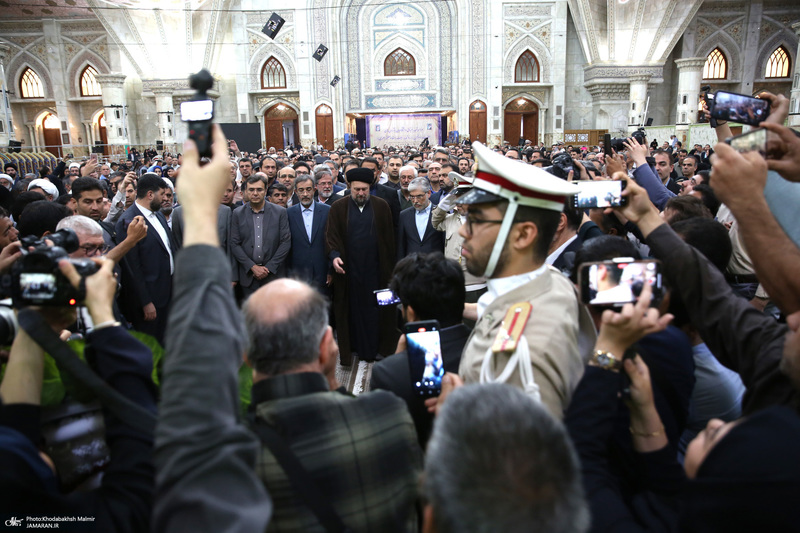 مراسم تجدیدمیثاق دانشگاهیان با آرمان‌های امام خمینی (س)