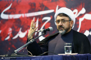 مراسم عزاداری ظهر تاسوعا در حسینیه جماران‎