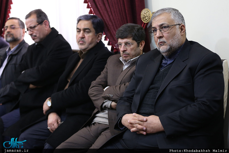 دیدار رئیس و کارکنان سازمان فرهنگ و ارتباطات اسلامی با سید حسن خمینی