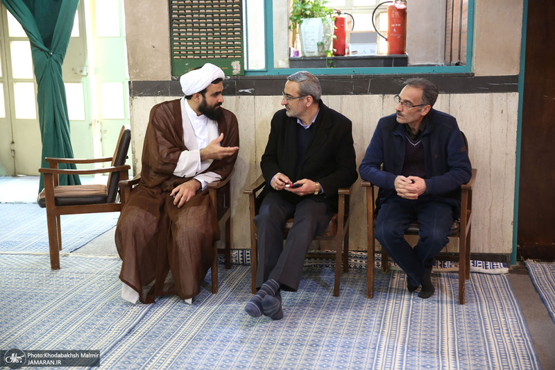 محفل انس با قرآن کریم در حسینیه جماران