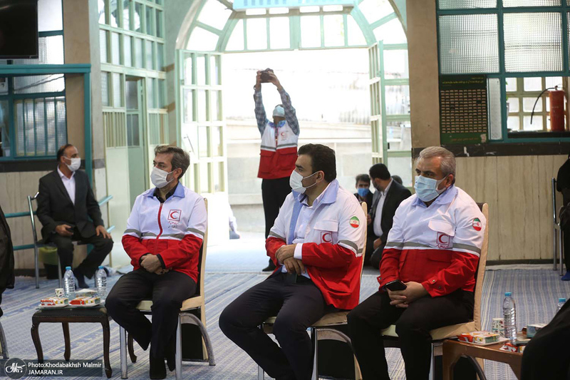 دیدار مدیران، کارکنان و جوانان جمعیت هلال احمر با سید حسن خمینی