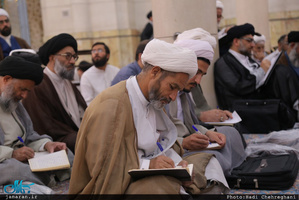 نخستین جلسه درس حضرت آیت الله العظمی وحید خراسانی در سال جدید تحصیلی