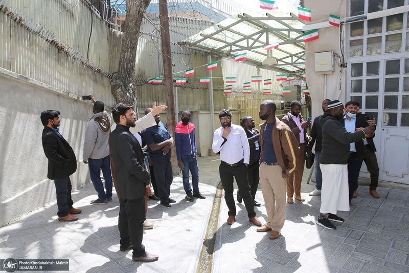 بازدید جمعی از دانشجویان خارجی از جماران