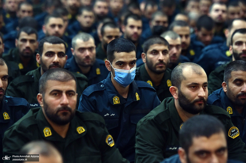 تجدید میثاق دانشجویان و فرماندهان دانشگاه افسری و تربیت پلیس امام حسن مجتبی‎‎ (ع) با آرمان حضرت امام خمینی (س)