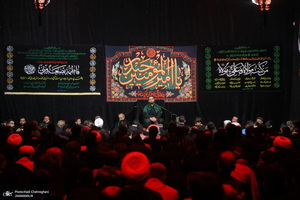 دسته عزاداری شهادت حضرت علی (ع) با حضور آیت‌الله العظمی وحید خراسانی