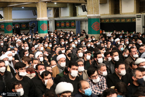 پنجمین شب مراسم عزاداری حضرت فاطمه‌ زهرا (س) در حسینیه امام خمینی