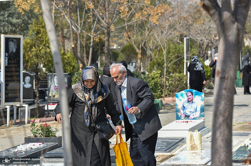 آخرین پنجشنبه سال در بهشت زهرا (س) تهران