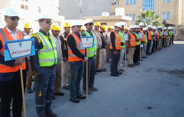 المپیاد هفتخوان مهارت های شغلی شرکت برق بوشهر آغاز شد