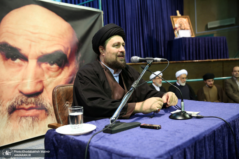 دیدار جمعی از اعضای حزب جمهوریت ایران اسلامی با سید حسن خمینی‎