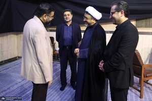 گفتگو حضور با حاجی میرزایی رئیس دفتر رئیس جمهور در حسینیه جماران