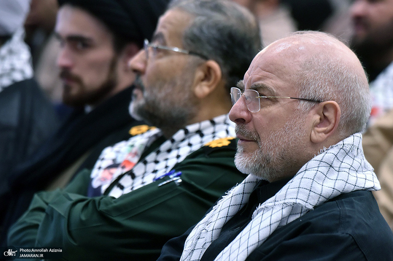 گردهمایی دانشجویان و طلاب بسیجی در حرم مطهر امام خمینی (س)