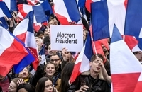 ماکرون پیروزی