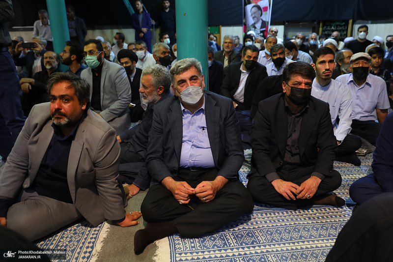 مراسم وداع با پیکر حجت الاسلام و المسلمین سید محمود دعایی در حسینیه جماران -3