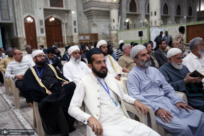 تجدید میثاق مهمانان سی و نهمین اجلاس وحدت اسلامی با آرمان‌های امام خمینی(س) -2