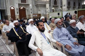 تجدید میثاق مهمانان سی و نهمین اجلاس وحدت اسلامی با آرمان‌های امام خمینی(س) -2