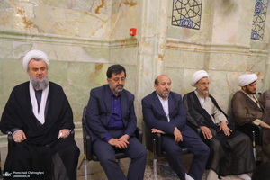 مراسم شانزدهمین سالگرد ارتحال آیت الله بهجت‎ (ره) در قم