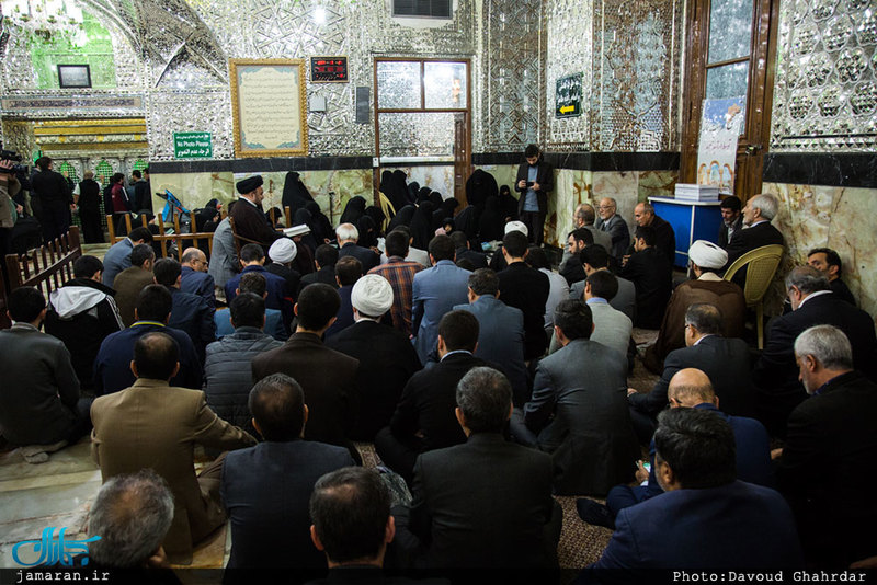 بزرگداشت چهارمین سالگرد ارتحال آیت الله مهدوی کنی(ره) در حرم حضرت عبدالعظیم حسنی