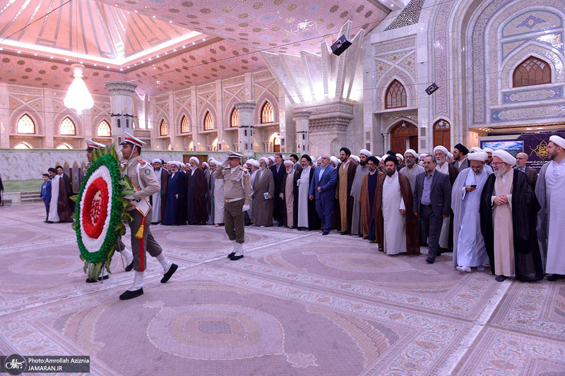 تجدید میثاق مسئولان و کارکنان سازمان حج و زیارت با آرمان‌های حضرت امام(س)