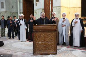 مراسم عزاداری شب عاشورای حسینی (ع) در حرم امام خمینی (س) 2