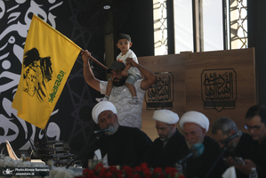 مراسم اولین سالگرد شهادت سید هاشم صفی الدین در دیر قانون لبنان