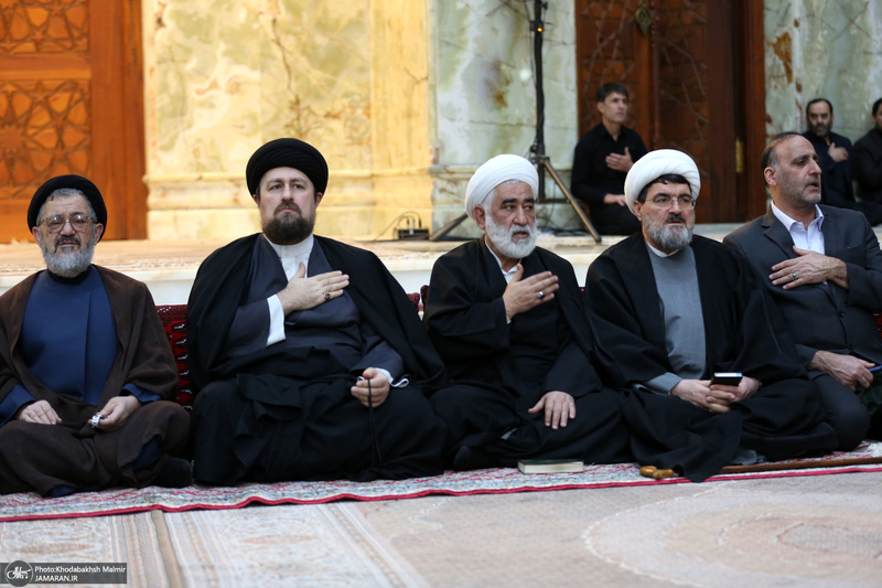 مراسم شهادت حضرت فاطمه الزهرا (س) در حرم مطهر امام خمینی (س)