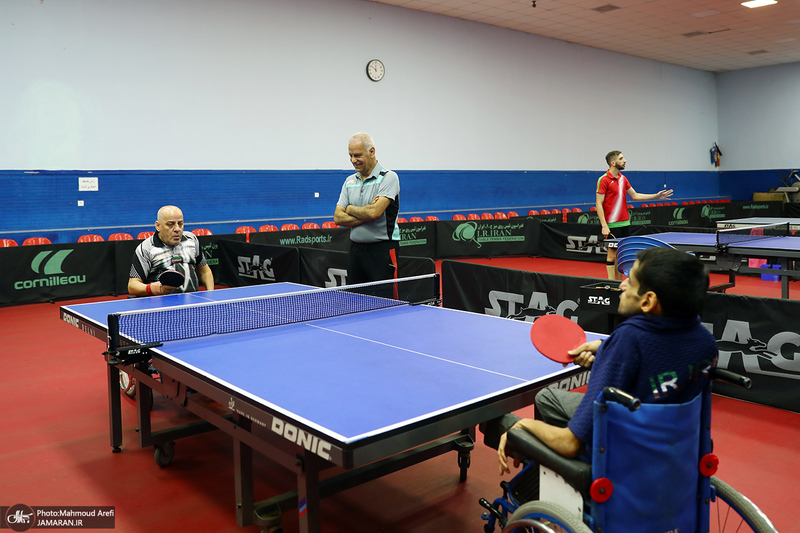 اردوی آمادگی تیم پارا تنیس روی میز اعزامی به بازی‌های هانگژو