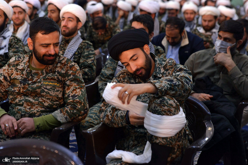 گردهمایی سراسری بسیج دانشجویی و طلاب در حرم مطهر امام خمینی (س) - 1