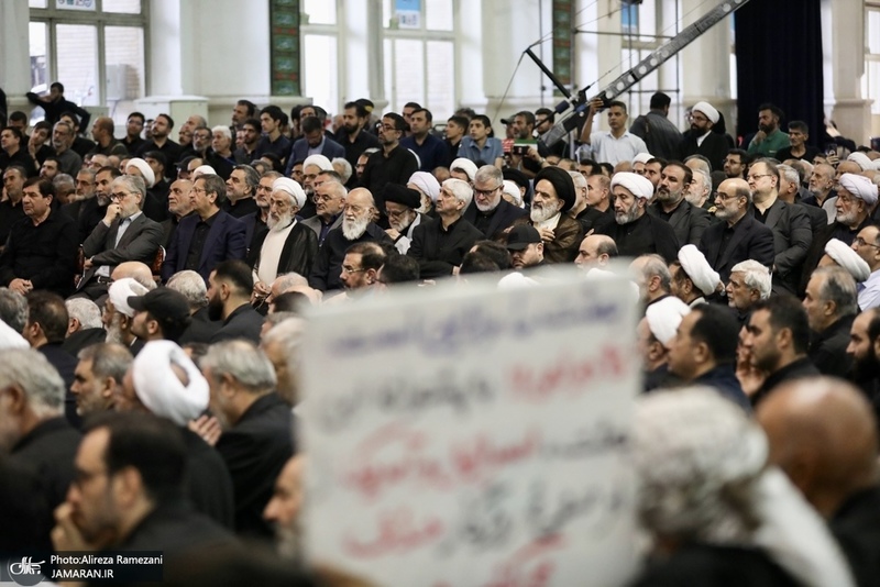 مراسم ختم رهبر شهيد در مصلی امام خمینی (ره)-1