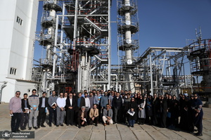 بازدید اصحاب رسانه از مجتمع آب سنگین اراک و برگزاری نشست خبری سخنگوی سازمان انرژی اتمی ایران