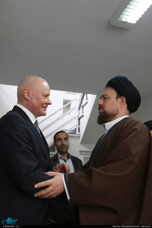 دیدار سفیر آلمان در ایران با سید حسن خمینی 