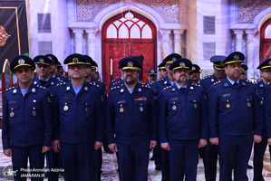 تجدید میثاق فرمانده نیروی هوایی ارتش با آرمان های حضرت امام خمینی(س)