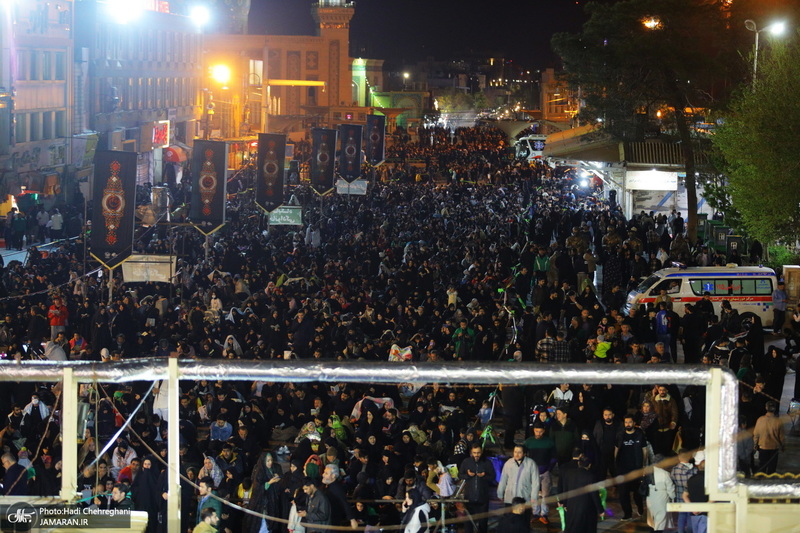 احیای شب بیست و سوم ماه رمضان در حرم مطهر حضرت معصومه (س)