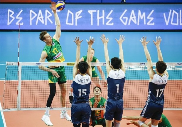 پیروزی تیم ملی استرالیا مقابل چین/ ۸۰ امتیاز در یک ست!
