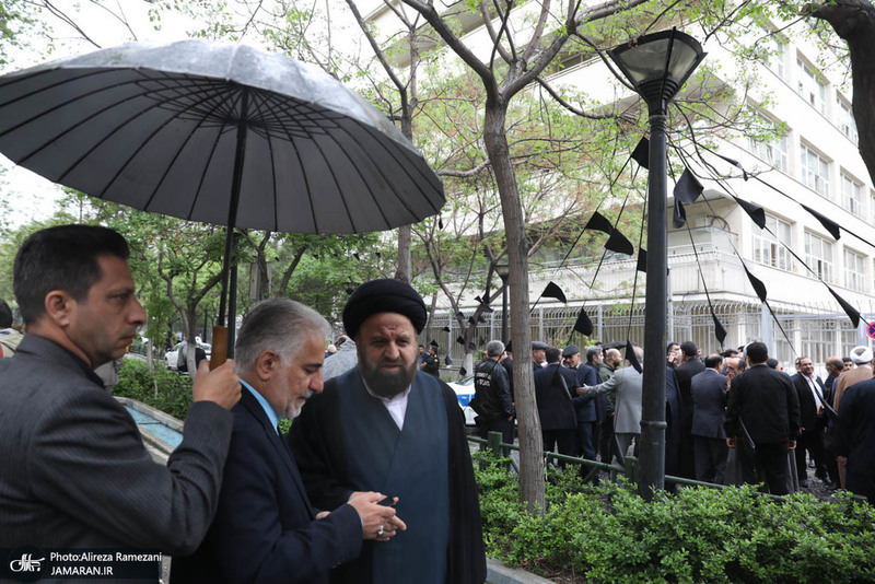 مراسم تشییع مرحوم حجت الاسلام و المسلمین حسینعلی نیری