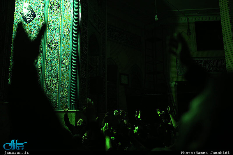 مراسم احیای شب بیست و سوم ماه مبارک رمضان در مسجد باب الحوائج تهران