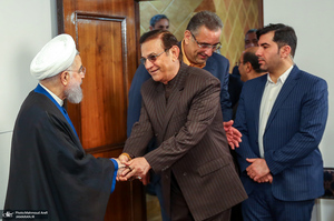 دیدار نوروزی سیاسیون با حسن روحانی