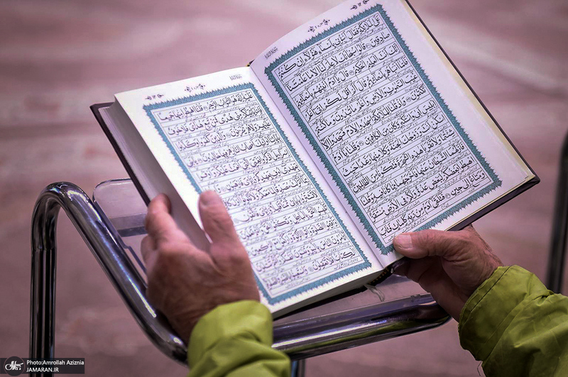 محفل انس با قرآن در حرم مطهر امام خمینی(س)