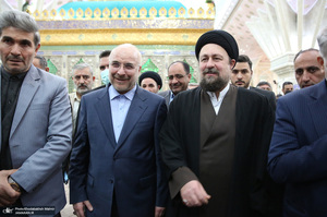 تجدید میثاق رئیس و نمایندگان مجلس با آرمان های حضرت امام خمینی (س)