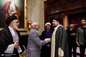 مراسم ختم همسر آيت الله راستی کاشانی