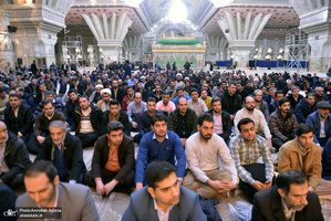 تجدید میثاق جهادگران قرارگاه سازندگی خاتم الانبیا با آرمان های حضرت امام خمینی(س)