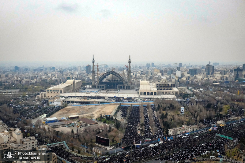 اقامه نماز جمعه به امامت رهبر معظم انقلاب اسلامی