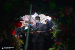 تجدید میثاق وزیر تعاون، کار و رفاه اجتماعی با آرمان های امام خمینی(س)