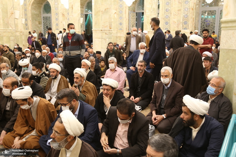 مراسم بزرگداشت آیت الله ری شهری (ره) در مسجد اعظم قم‎