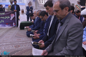 تجدید میثاق اصناف، نهادها، سازمان ها و اقشار مختلف مردم با آرمان های امام خمینی(س)