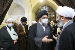 مراسم چهارمین سالگرد مرحوم آیت الله حاج نصرالله شاه آبادی (ره)