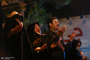 مراسم شب بیست و یکم ماه مبارک رمضان در حسینیه همدانیها